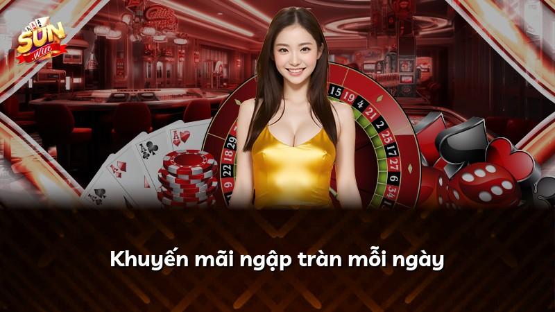 Khuyến mãi ngập tràn mỗi ngày